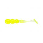 Leurre Souple Little Fisher Snack Ball Shad Slim 100 jaune fluo